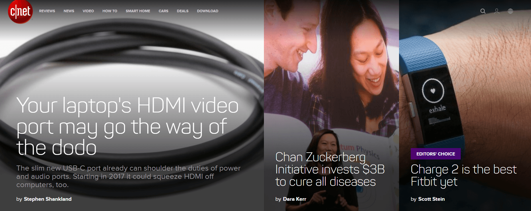 Cnet screenshot