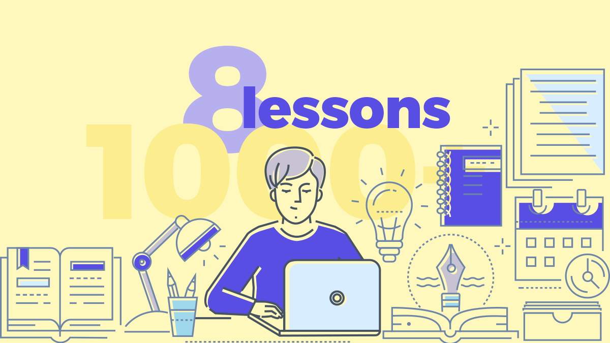 Lessons from 1000 blog posts