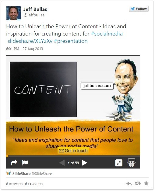 embed social updates