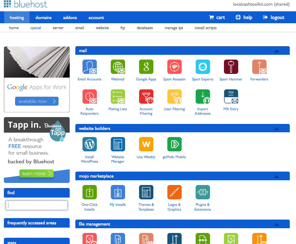 cpanel