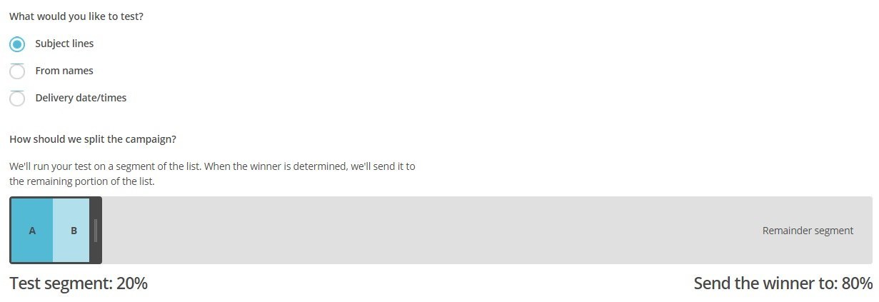 AB test mailchimp1