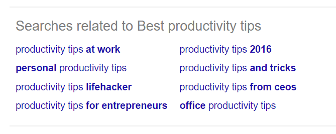 best-productivity