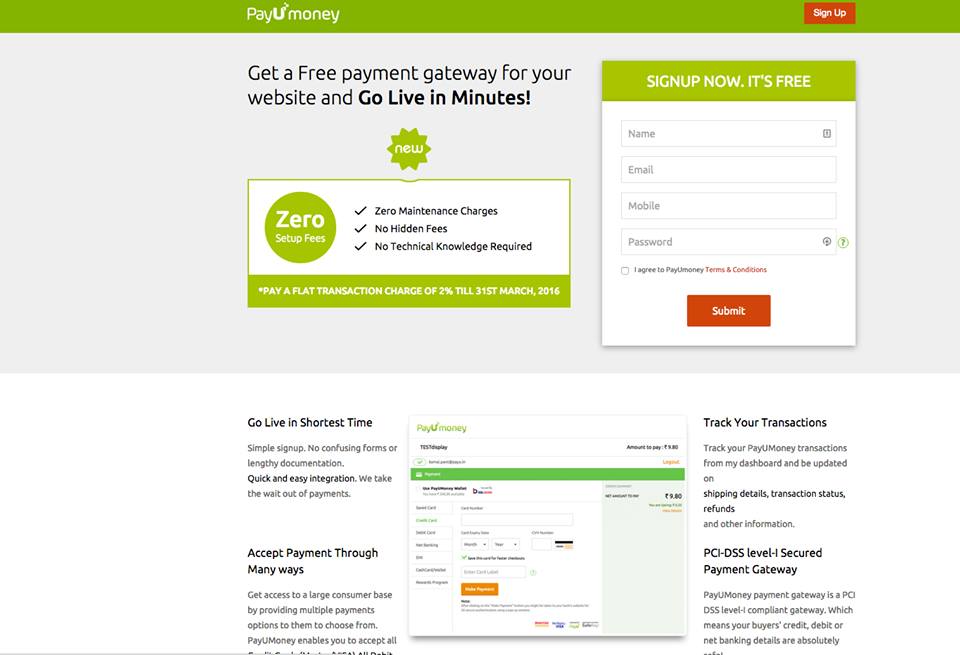 Step 5: A person can visit the landing page of your choice. You already have the data of the interested user.