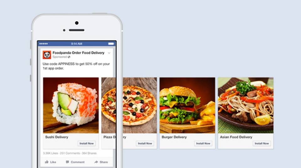 1. Foodpanda increased click-through rates by 180% and reduced their cost per install by 39%.