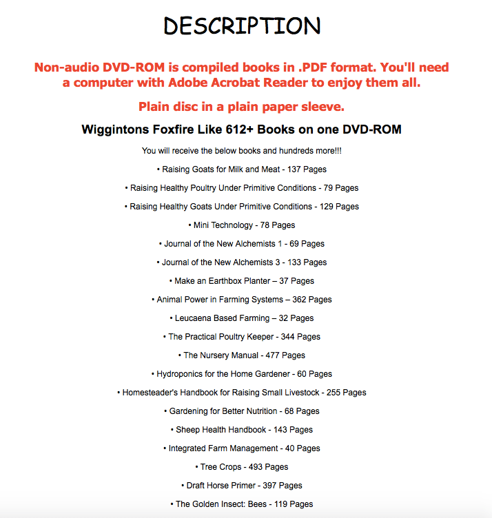 ebay description