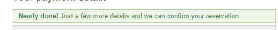 reassuring words