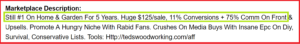 Stats from CBEngine showing how popular this product is