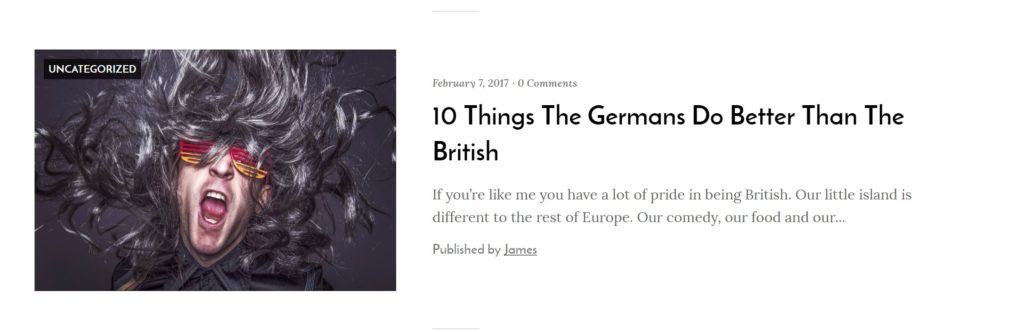 blog post example