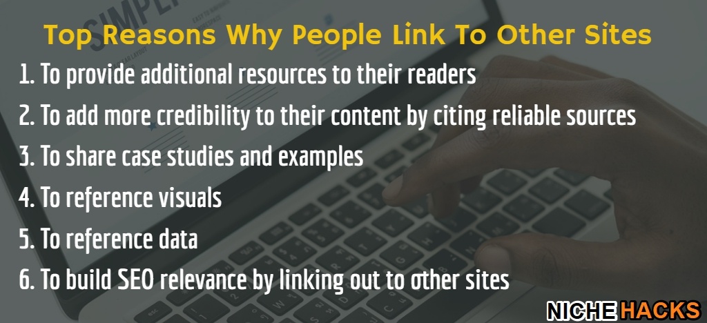 Why SEO people use outgoing links to other sites