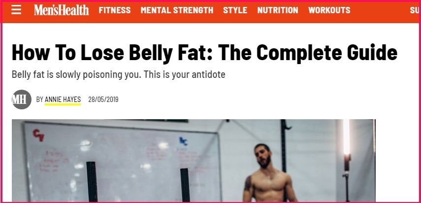 evergreen content belly fat