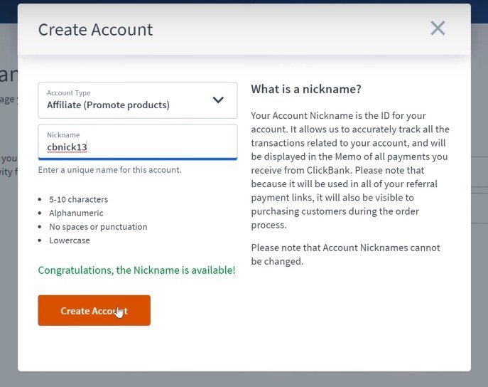 clickbank account signup5