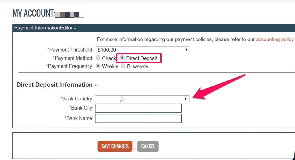 clickbank affiliate sign up payment set up