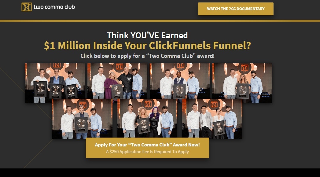clickfunnels 2 comma club