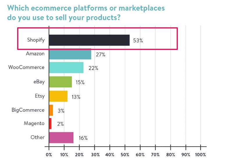 Shopify ecommerce market survey