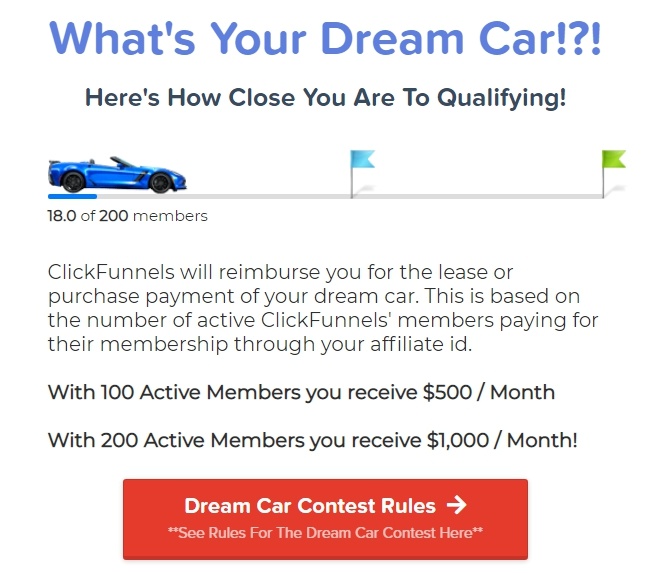 clickfunnels dream car2