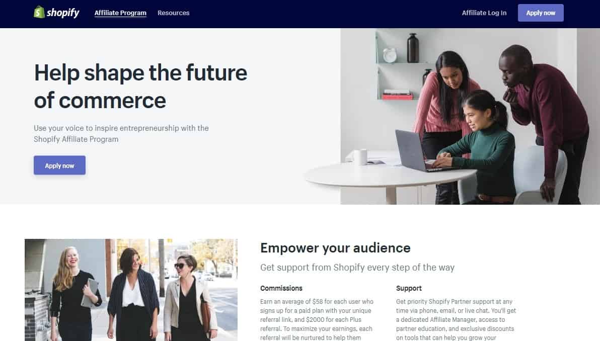 shopify affiliate program 1