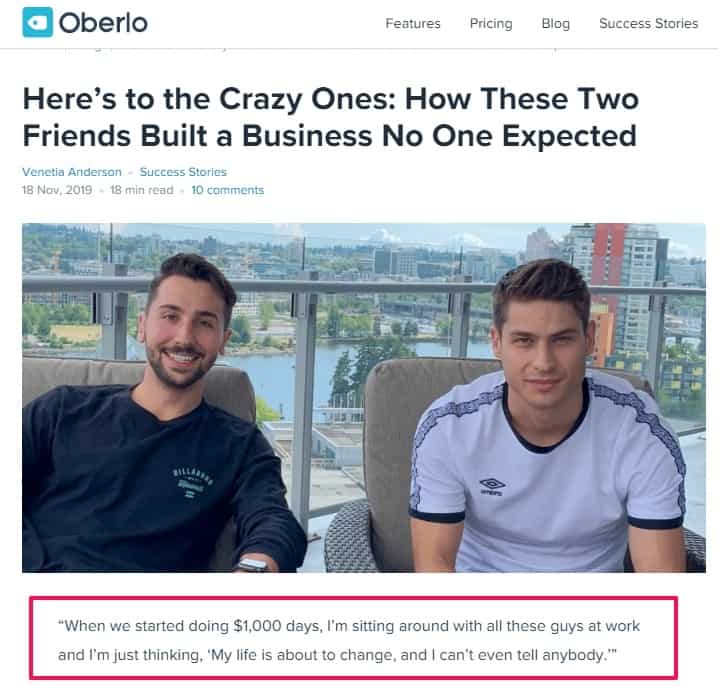Two friends built a 7-figure drop shipping business