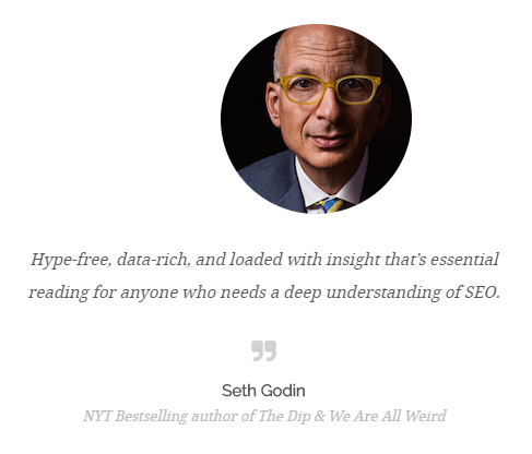 seth godin testimonial - the art of seo