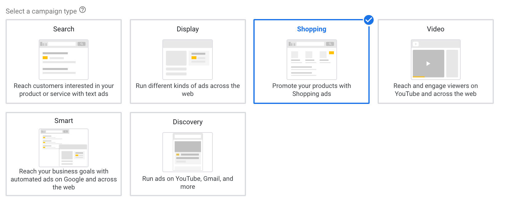 google shopping ads