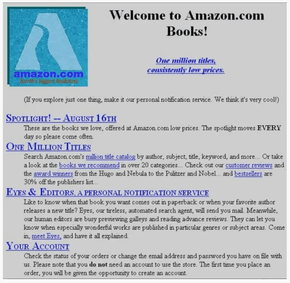 amazon original page