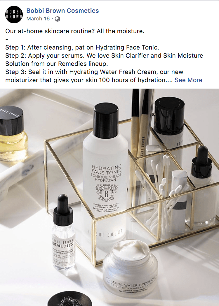 facebook post example